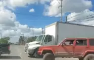 VIDEO "�Ay no, agarra otro!": mujer escapa de hombre armado