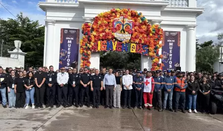 Operativo en panteones por D�a de Muertos
