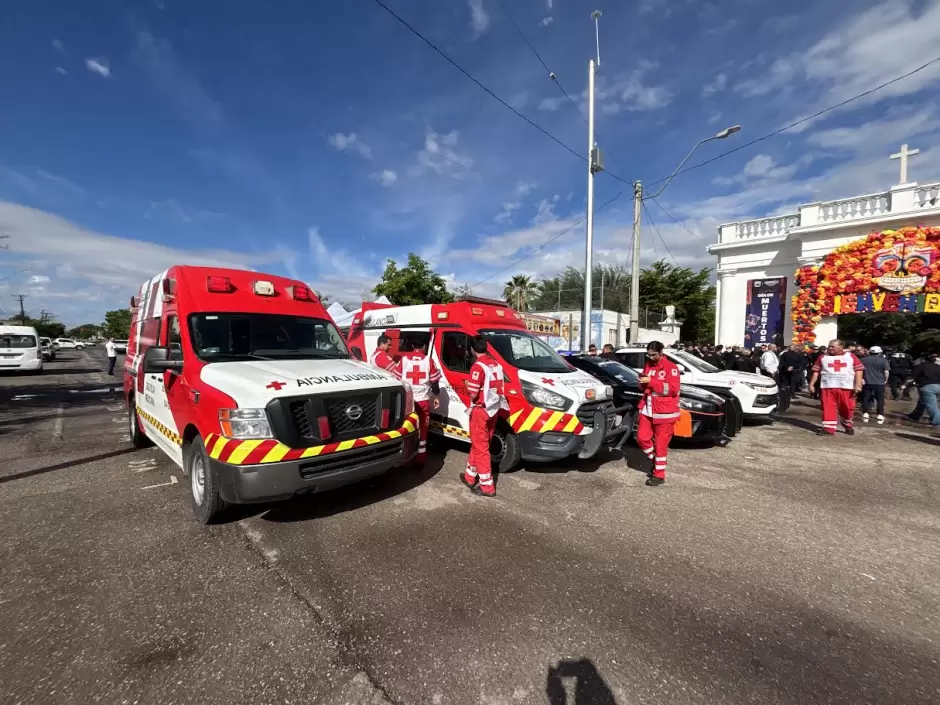 Operativo en panteones de Hermosillo