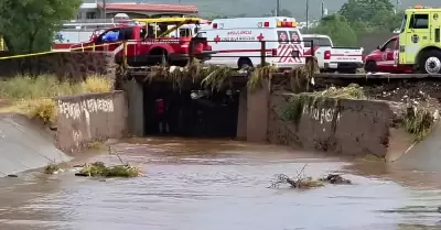 Lluvias en Guaymas y Empalme